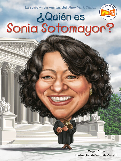 Cover image for ¿Quién es Sonia Sotomayor?